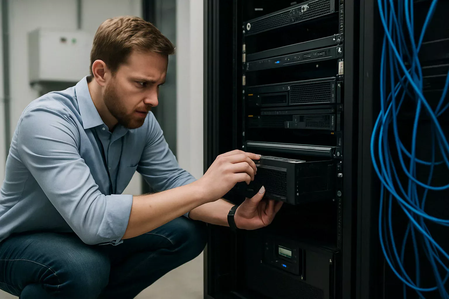 Экстренное восстановление после сбоя серверного оборудования — проект IT-аутсорсинга от Afforto